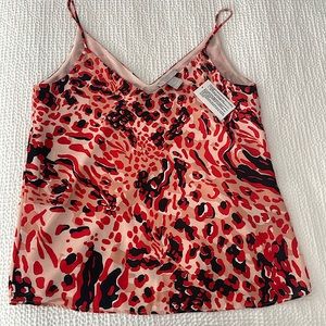 Colorful dressy sleeveless top